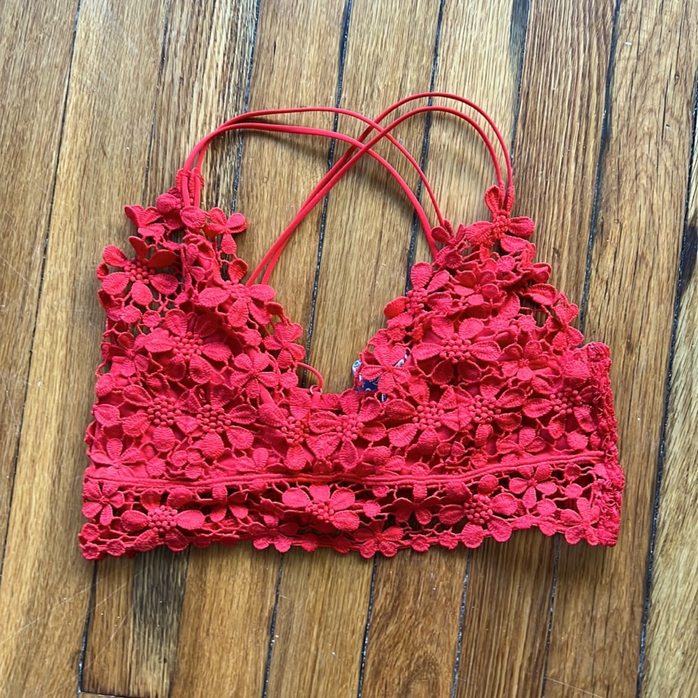 Free People Lace Bra